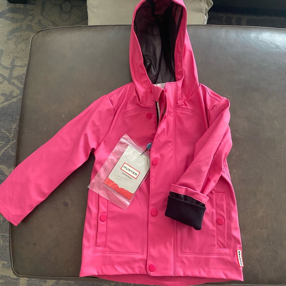 HUNTER BRAND RAIN JACKET